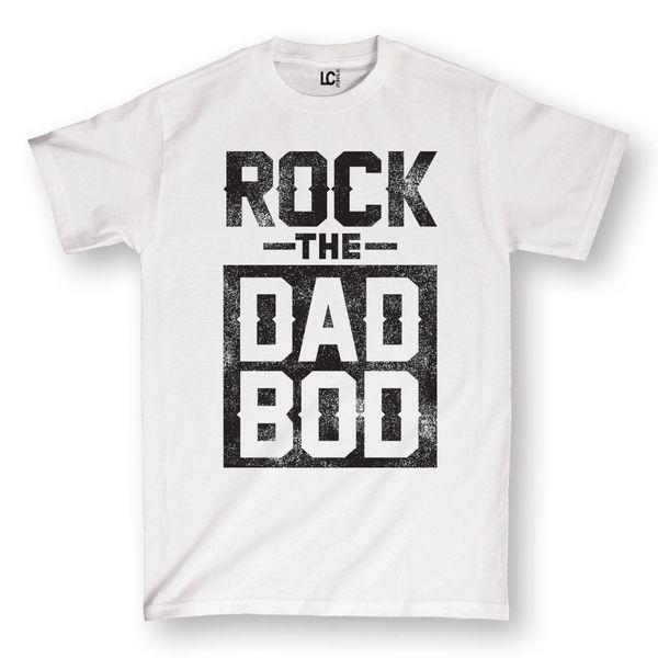 

2019 мода solid color мужчины tshirt rock the dad бод-adult с коротким рукавом футболка teesleeveless