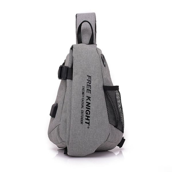 

men large capacity waterproof chest bag outdoor travel cycling climbing hunting running nylon tactical shoulder crossbody