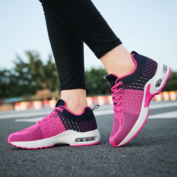 

women fashion low running shoes girl breathable athletic sneakers training jogger shoes walking tenis