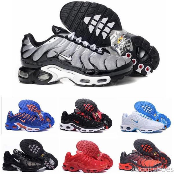 

tn plus running shoes classic outdoor run shoes tn black white sport shock sneakers men requin olive silver in metallic about