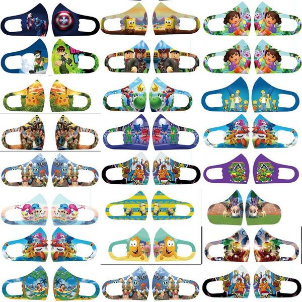 

face verzending cartoon face mask kids character custom pelicula designer masks face cloth shields mascarilla snelle masks de kids xcqav