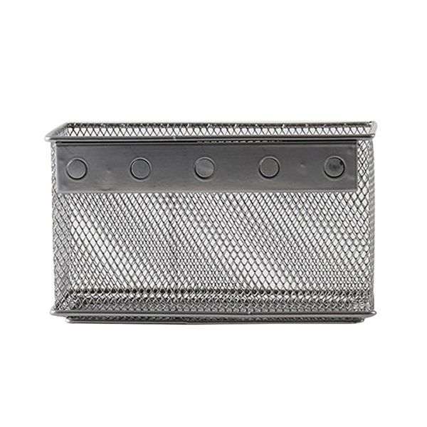 

magnet holder basket mesh multifunction iron rack adsorbing metal box refrigerator hollow net storage uvnhs home2001