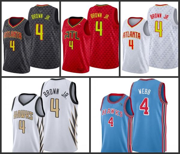 

atlanta hawks spud webb men city basketball jersey, Black