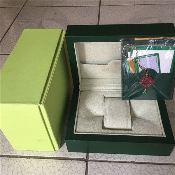 

новые мужские для rolex часы деревянные box оригинал внутренняя наружная женские часы коробки papers подарков сумка для мужчин наручные часы, Black;blue