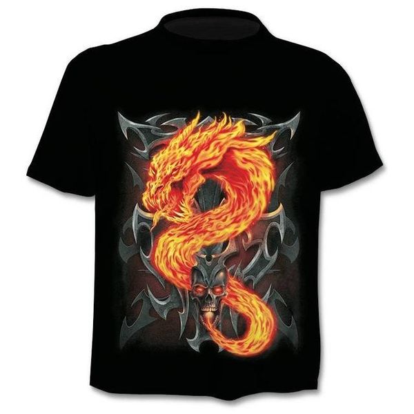 

new design heavy metal grim reaper skull 3d print shirts comics humor harajuku men clothing