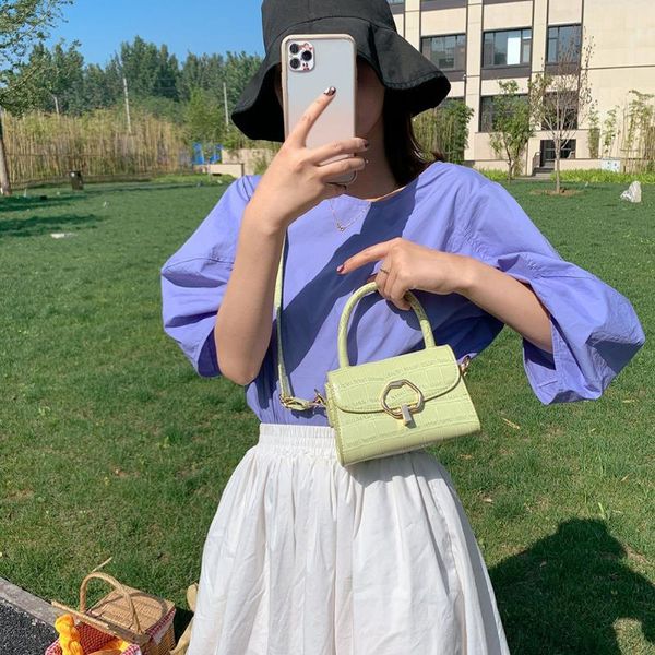 

женский кожаный сплошной цвет цепи сумки ретро вскользь женщин totes плеча сумки мода изысканный хозяйственная сумка