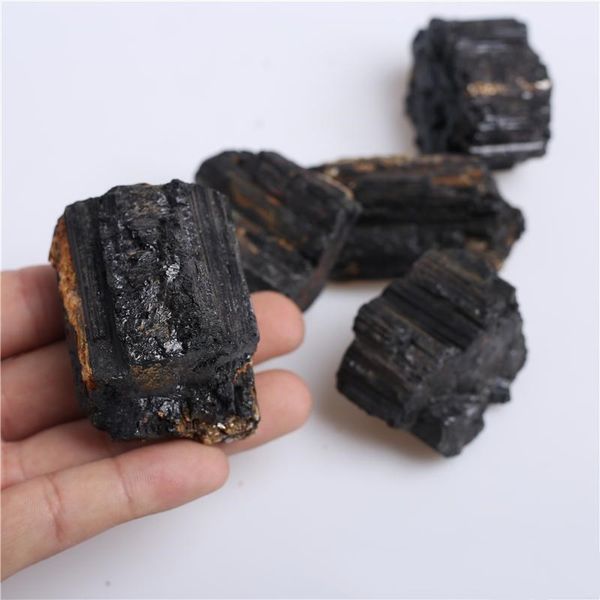 

500g rock rough specimens chakra tourmaline crystal original gems natural decoration stone gravel wholesale energy mineral black pt2009 gwb