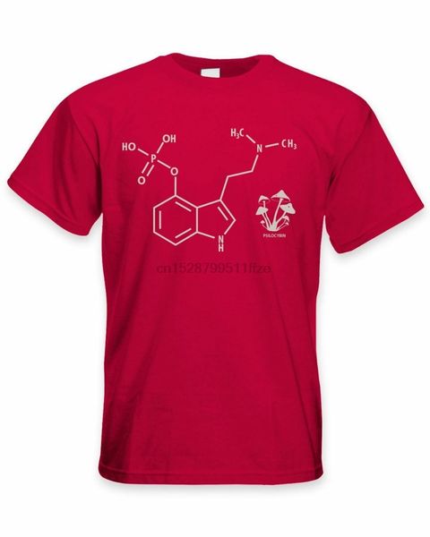 

chemical formula magic mushrooms mens t-shirt - psychedelic festival 2019 fashion brand mens street wear t-shirt