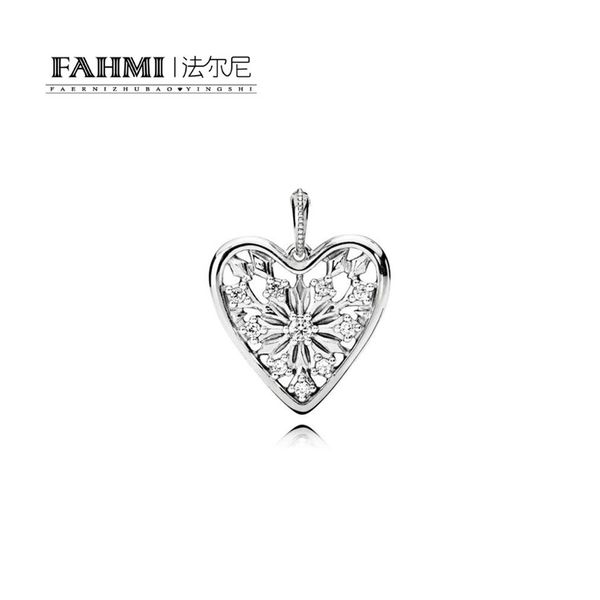 

фахми 100% 925 стерлингового серебра 1: 1 оригинал 396369cz аутентичные темперамент моды гламурный ретро кулон ювелирные изделия венчания же, Black