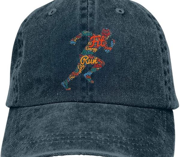 

Running Unisex Soft Casquette Cap Vintage Adjustable Baseball Caps