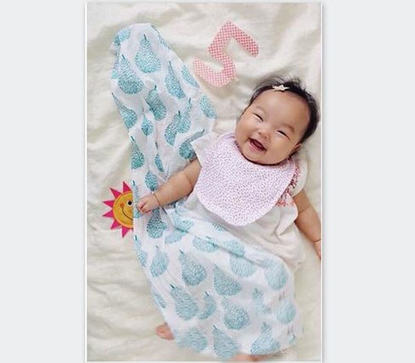 

sr076 newborn muslin blanket aden anais multifunctional baby blanket newborn baby parisarc xo / cross-packing