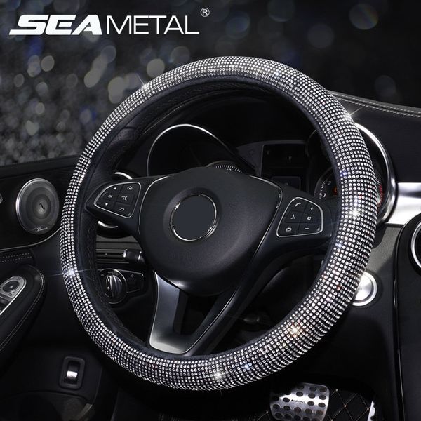 

рулевое управление rhinestone автомобиля колпаки кожа плечики coverscrystal авто передачи крышка салон аксессуары для женщин девушка