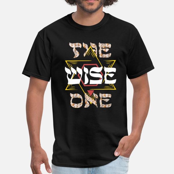 

passover the wise one jew funny pesach jewish t shirt men personalized cotton round collar gift new fashion summer vintage shirt