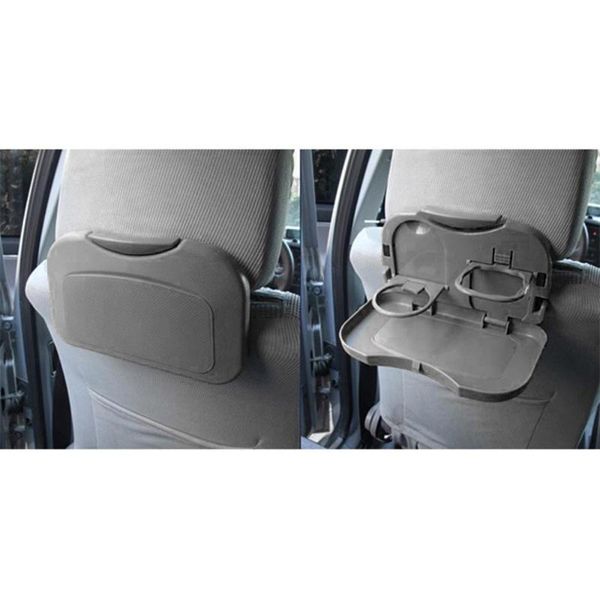 

universal folding auto cup holder car back seat table drink tray auto travel desk foldable car accessory