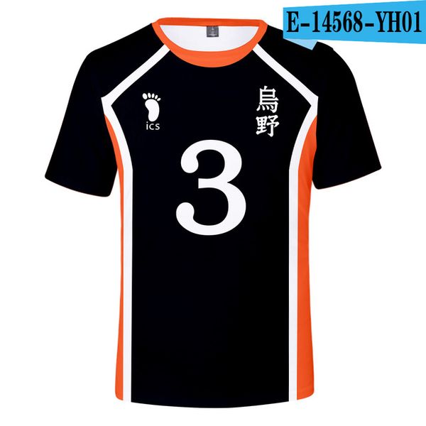 

haikyuu volleyball anime haikyuu figure uniform summer cool 3d 3d print shirts harajuku anime oversized men clothing