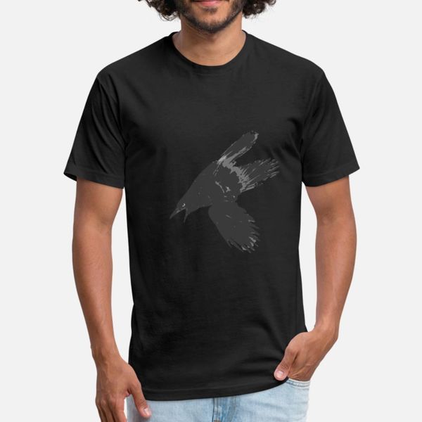 

the raven t shirt men design short sleeve s-xxxl trend graphic humor summer novelty shirt