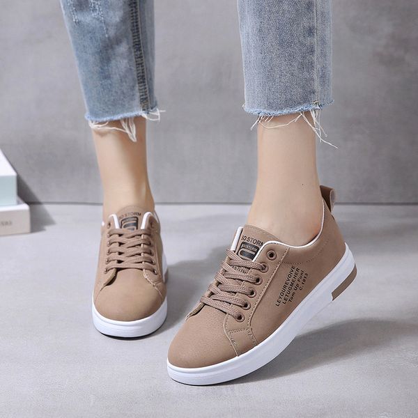 

women shoes leather woman flat sneakers casual fashion wedge chunky platform sneakers brand female luxury shoes women designers, Black