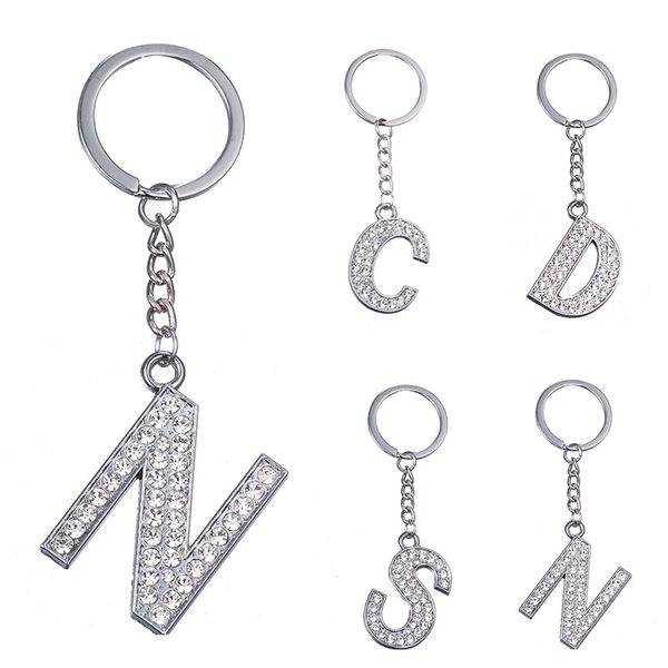 

26 letter keychain, Silver
