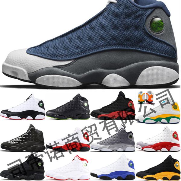 

13 13s men basketball shoes olive playoff ray allen wheat unc infrared 23 hyper royal bred history of flight sports playoffs sneakers