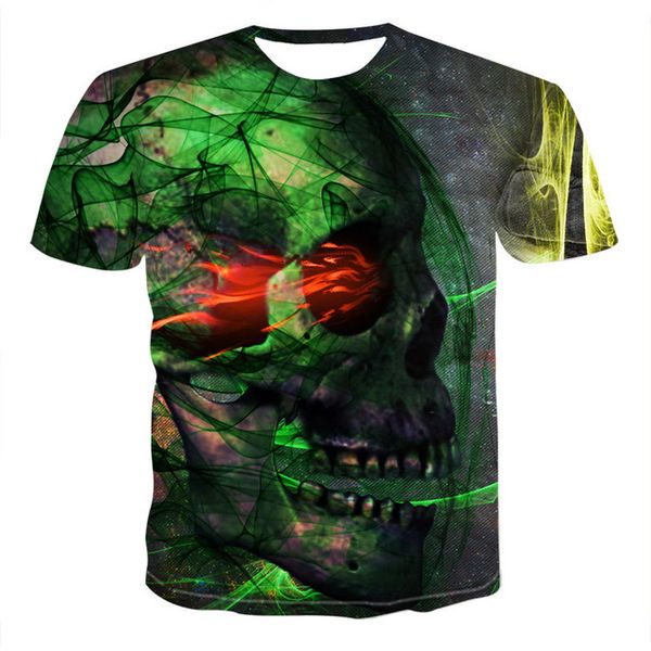 

3d gothic pumpkin lantern finger skull men 3d print shirts graphic comics humor men clothing