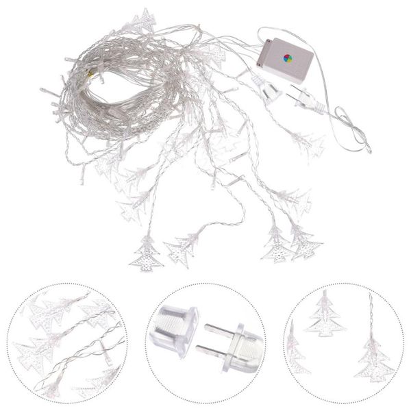 

1 set of decorative creative led string lights xmas tree pendant for party