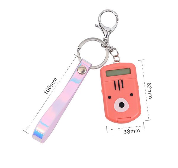 

car accessories car keychain pendant cute creative gift giveaway key ring bag pendant jewelry, Silver