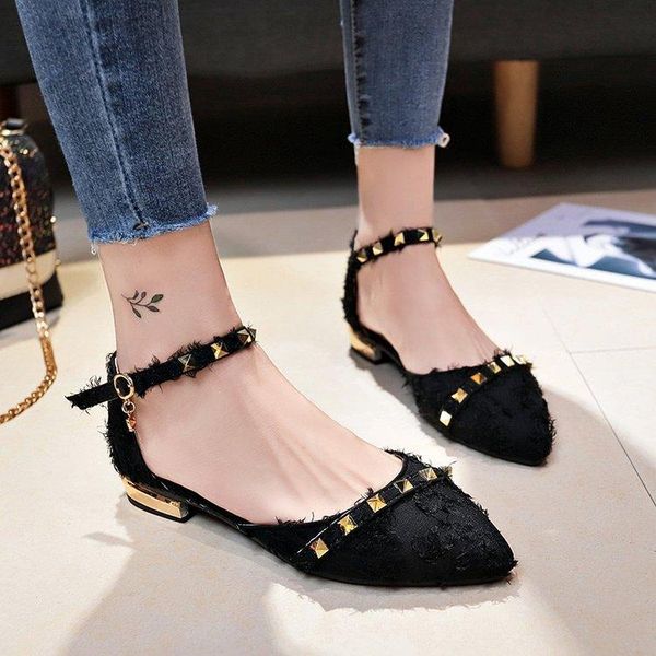 

women's shoes baotou concise shoes party high heeled silver rhinestone pointed women's back empty high-heeled, Black