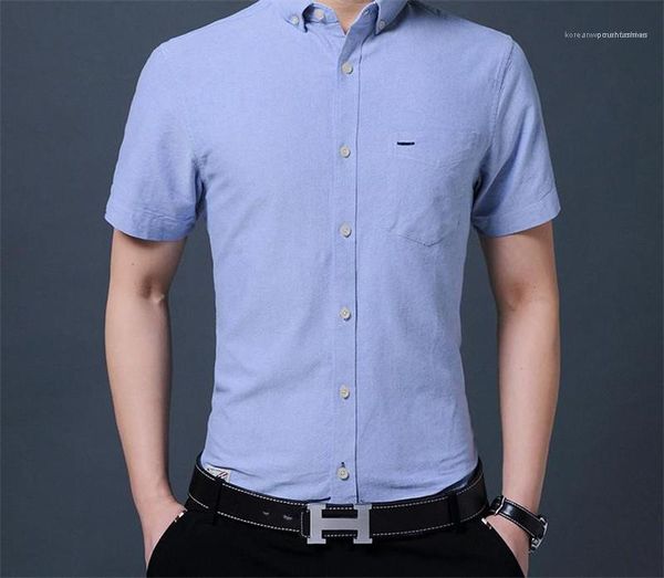 

casual mens clothing summer mens designer shirts solid color short sleeve mandarin collar mens shirts, White;black