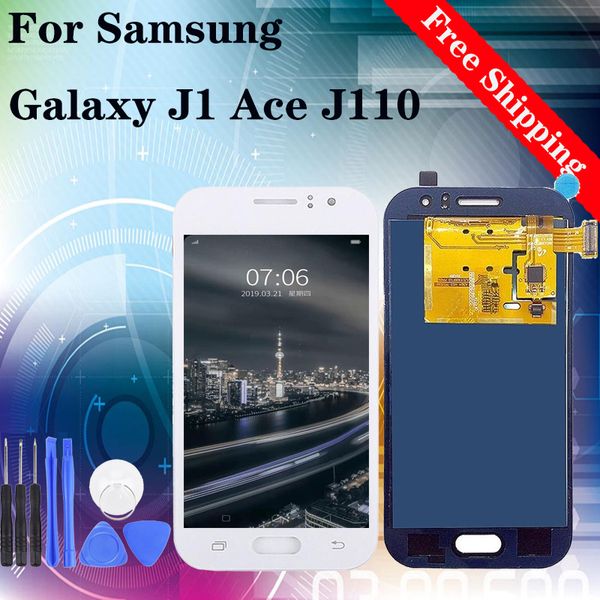 

super amoled hd for samsung galaxy j1 2015 j110 j1 ace lcd display digitizer assembly screen replacement 100% tested ing