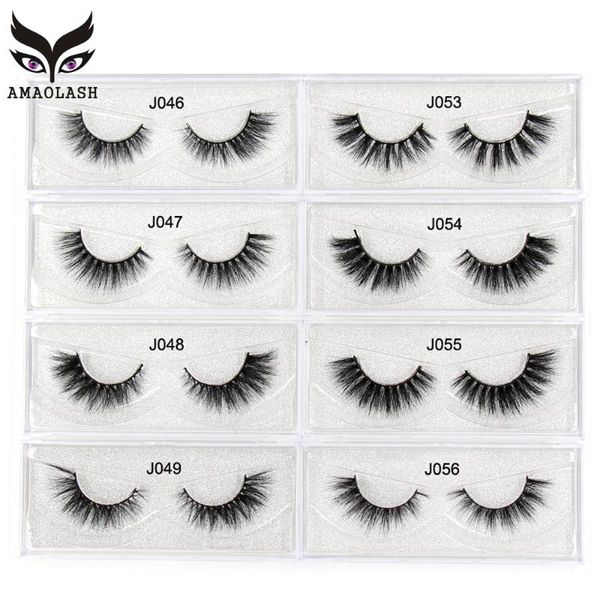 

false eyelashes amaolash 3d mink lashes 27 styles natural thick high volume cross makeup eyelash extension