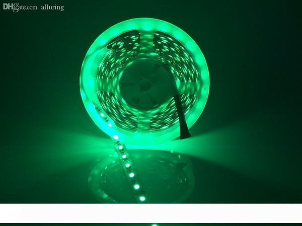

Wholesale-New and Hot DC 12V 24V SMD5050 RGBW RGBWW flexible LED Strip light 5M 60leds m 300leds Waterproof High BrightnessFree Shipping