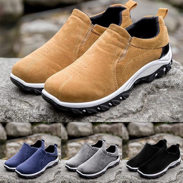 

1 pair men hiking shoes breathable anti-slip waterproof for outdoor climbing als88