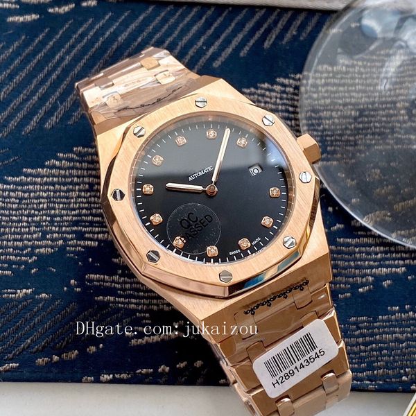 

2020 offshore men watches mechanical movement wristwatches rubber strap rubber leather mens watch d1093, Slivery;black