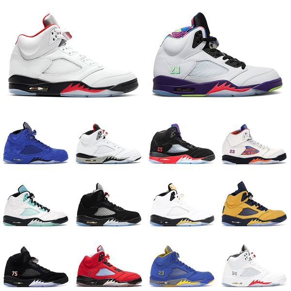 

2020 красный огонь 5s мужской баскетбольной обуви jumpman 5 призрак зеленый alternate бел виноградные синий замша белый цемент мужчин спорти