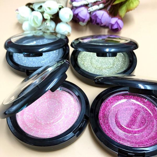 

false eyelashes 1pc luxury 3d mink lashes case storage mirror box eye magnetic and non magnet container#c
