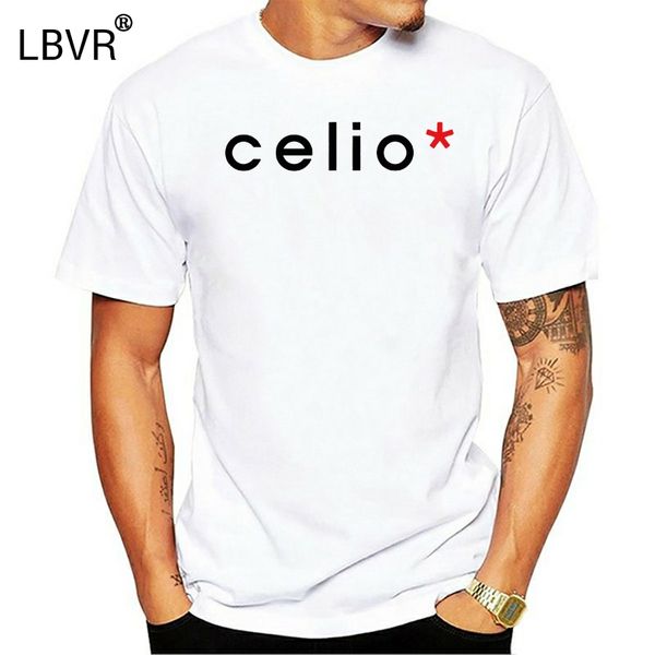 

celio logo t-shirt men's size reguler tshirt o-neck summer personality fashion men t-shirts