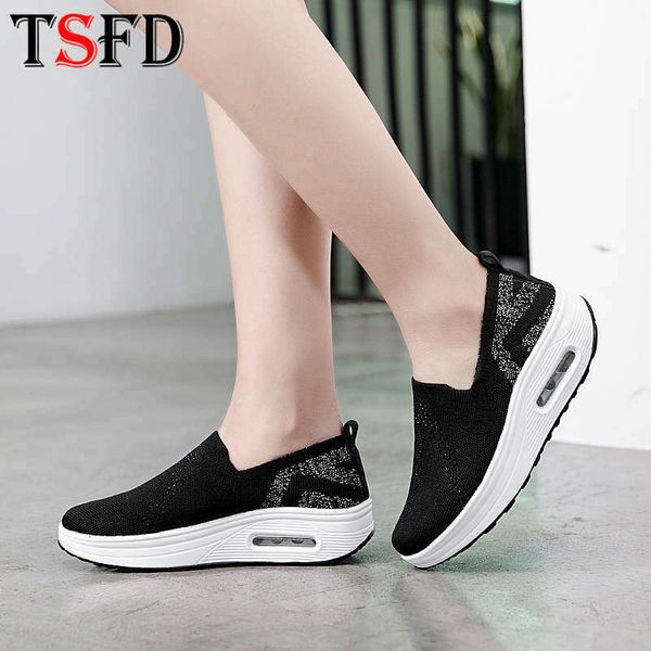 

light soft women's shoes slip-on women sports shoes low sport sneakers woman flats running ladies mesh walking shoe e5