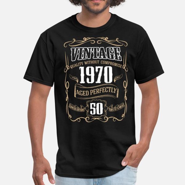 

born in 1970 vintage 1970 t shirt men create short sleeve crew neck formal interesting humor summer style letter shirt