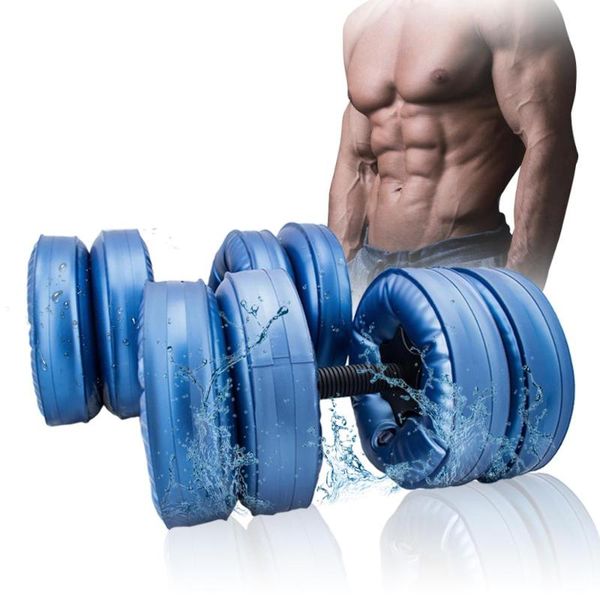 

dumbbells a pair flexible water dumbbell heavey weight gym home exercise equipment black for bodybuilding