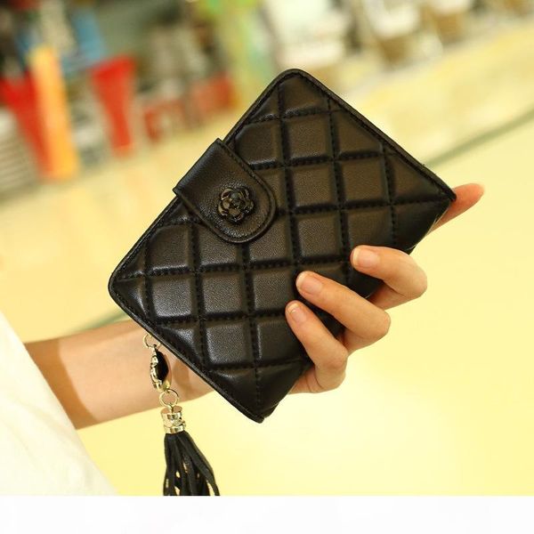 

leather checkbook wallets case for women credit card slots clutch womens coin purse with id window, Red;black