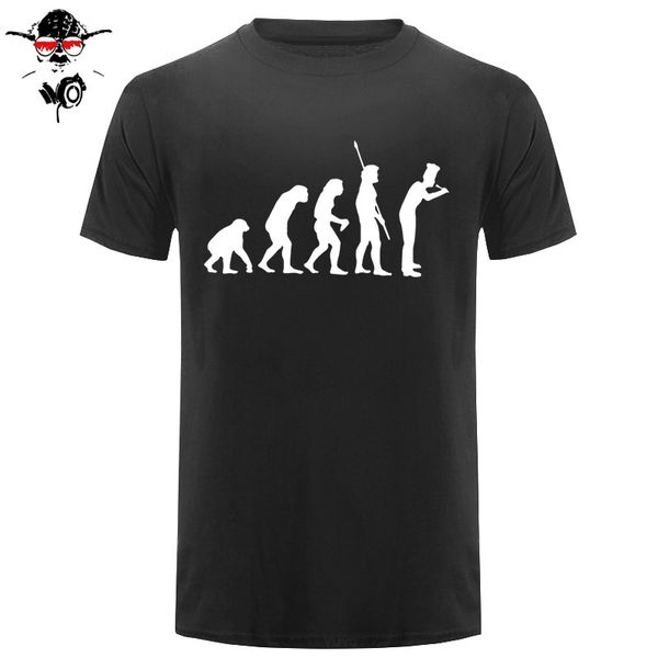 

sport evolution of chef humorous creative novelty mens men t shirt t-shirt new short sleeve o neck cotton tshirt tee