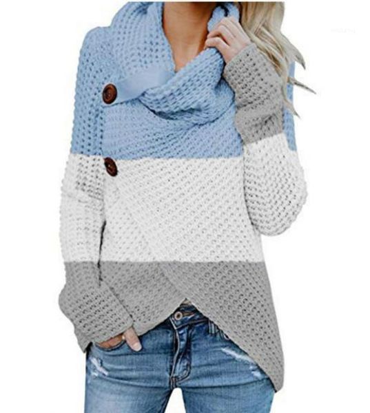 

color sweaters fashion striped print sweaters casual long sleeve turtle neck sweaters womens clothing womens designer panelled, White;black