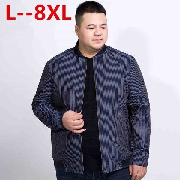 

10xl 8xl 6xl 5xl 4xl куртка мужчины весна новая мода тонкий пальто bomber сыпучие fit plus размер верхняя одежда плюс размер марка одежды, Black;brown