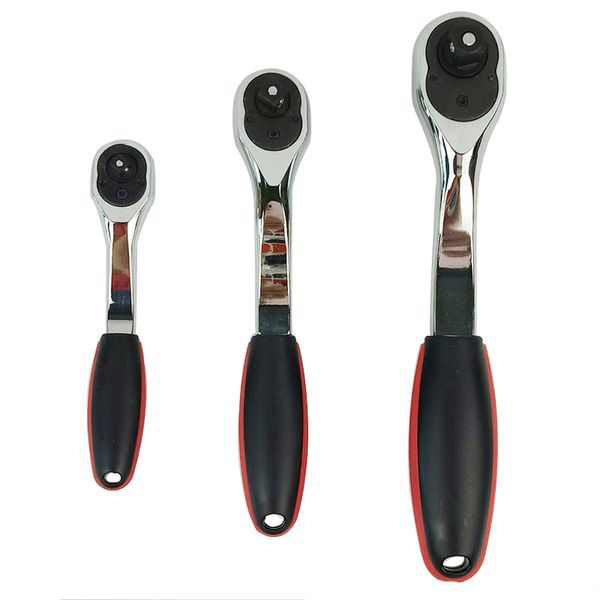 

1pc torque ratchet wrench for socket 72 teeth quick release spanner 1/4 3/8 1/2 inch driver auto car repair hand tools