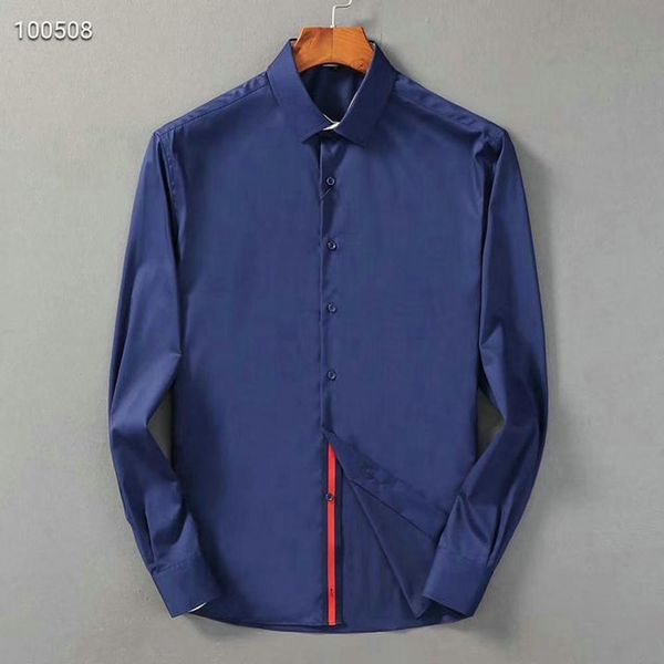 

luxury mens designer bur guci shirts firmate business dress shirts fashion casual brand shirt print slim shirt homme fen supre 055, White;black