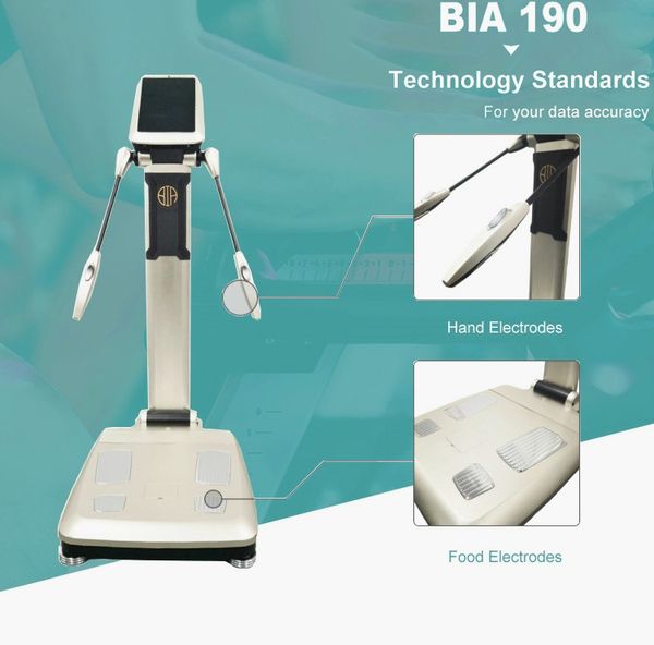 

горячая продажа профессиональный всего тела состав bia fat analyzer body scanner analyzer body analyzer машина бесплатная доставка