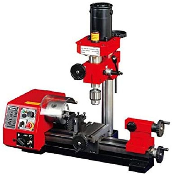 

m1 250mm micro multi-function machine drilling and milling lathe machine 220v