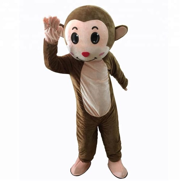 

monkey girl character fancy dress cartoon mascot costume suit stock