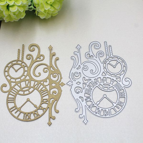 

резки металла dies трафарет шаблон роман ось время ретро часы die cuts diy scrapbooking paper craft марка тиснение срезанного dies