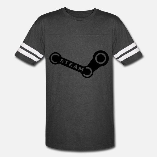 

steam white shirt t shirt men personalized 100% cotton plus size 3xl clothing fit funny spring letters shirt